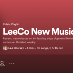 LeeCo New Music Monday on Spotify